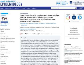 Directed acyclic graphs paper screenshot